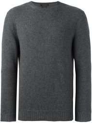 кашемировый джемпер с круглым вырезом Ermenegildo Zegna