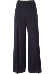 pinstripe wide-legged trousers Odeeh