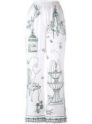 брюки в пижамном стиле Dolce &amp; Gabbana