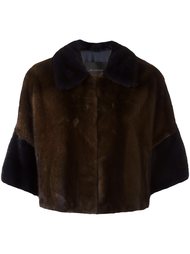 wide sleeve cropped jacket Blancha
