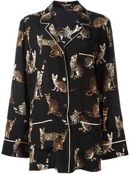 рубашка в пижамном стиле Dolce &amp; Gabbana