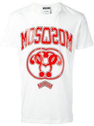 футболка с логотипом Moschino