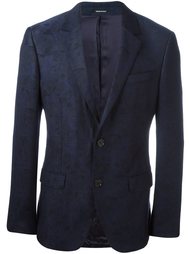 skull jacquard blazer Alexander McQueen