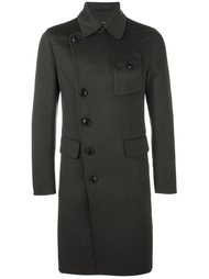 пальто на смещенной застежке Giorgio Armani