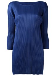 pleated long fit blouse Pleats Please By Issey Miyake