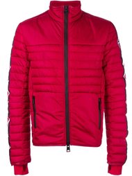 contrast stripe sleeve padded jacket Rossignol