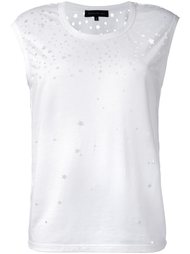'stars' cut-off detailing T-shirt Barbara Bui