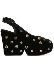 embellished sling-back pumps Sonia Rykiel