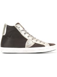 metallic detailing hi-tops Philippe Model