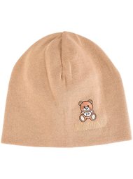 toy bear beanie hat Moschino