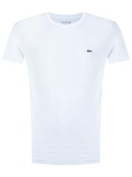футболка с вышитым логотипом Lacoste