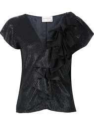 ruffled blouse Maison Rabih Kayrouz