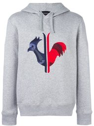 logo print pullover hoodie Rossignol