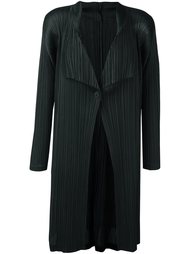 плиссированный кардиган на одной пуговице Pleats Please By Issey Miyake