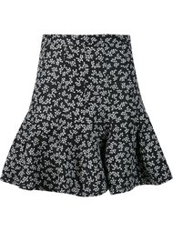юбка с цветочным принтом Carven
