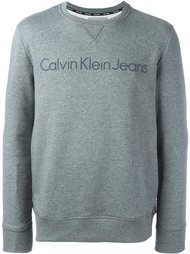 толстовка с принтом-логотипом Calvin Klein Jeans