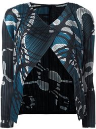pleated cropped jacket Pleats Please By Issey Miyake