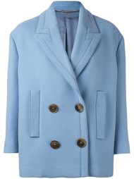 double breasted peacoat Alexander McQueen