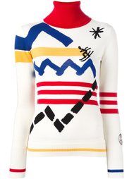 ski trip roll neck jumper Rossignol