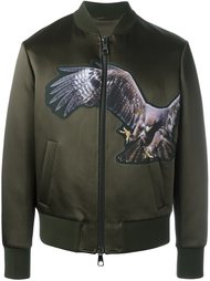 eagle print bomber jacket  Neil Barrett