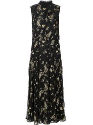 sleeveless floral dress Suno