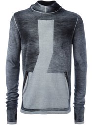 пуловер с капюшоном и карманами Stone Island Shadow Project