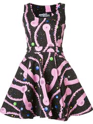 phone print dress Jeremy Scott