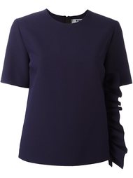блузка с оборками MSGM
