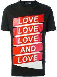 футболка с принтом Love Moschino