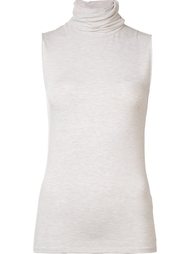 sleeveless rollneck top Majestic Filatures