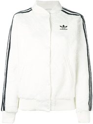 жаккардовая куртка-бомбер  Adidas Originals