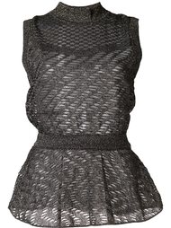 блузка с короткими рукавами Missoni