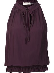 pleated collar top Ramy Brook