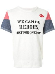футболка с принтом "Heroes" DressCamp