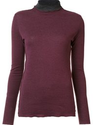 roll neck jumper Majestic Filatures