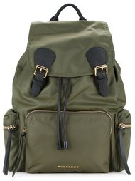 buckled canvas backpack Burberry