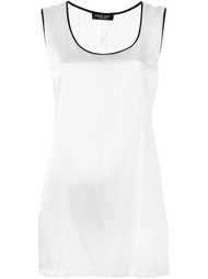 sheer panel vest  Twin-Set
