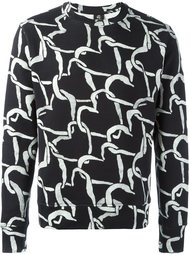 толстовка с принтом сердец Ps By Paul Smith