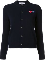 double heart cardigan Comme Des Garçons Play