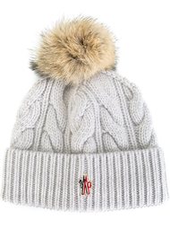 шапка-бини с помпоном  Moncler Grenoble