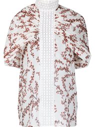 floral print sheer blouse Giambattista Valli