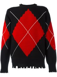 свитер с узором  MSGM