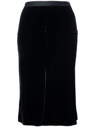 velvet midi skirt T By Alexander Wang