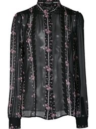 floral print sheer shirt Giambattista Valli