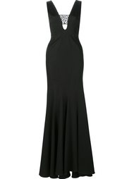 v-neck gown  Zac Zac Posen