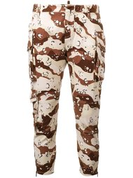 cropped camouflage trousers Dsquared2