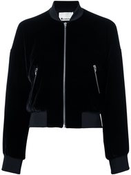 velvet bomber jacket  T By Alexander Wang