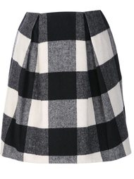 checked skirt  Zac Zac Posen
