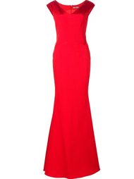 v-neck gown  Zac Zac Posen