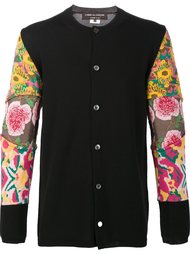 floral sleeve cardigan Comme Des Garçons Homme Plus